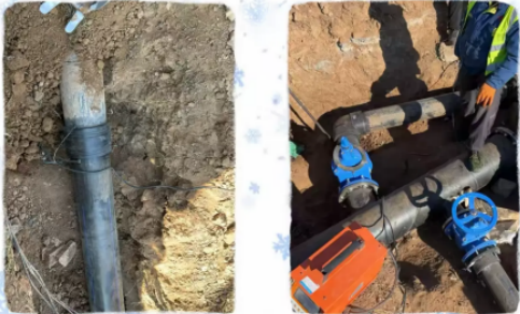 簡(jiǎn)篇-【水惠民生】無(wú)畏嚴(yán)寒忙搶修,全力以赴保供水(記城東工業(yè)園供水管網(wǎng)搶修工程停水合口作業(yè))